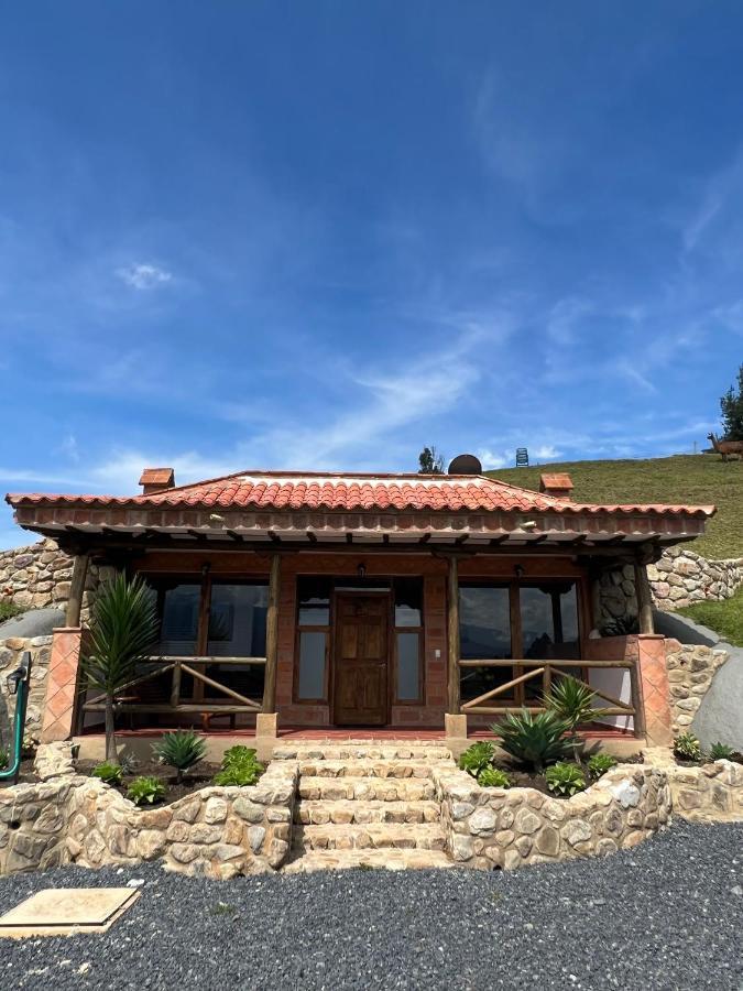 Hotel, Bungalows, Chalet Y Cabanas Aventura Park Villa De Leyva La Periquera Exteriör bild