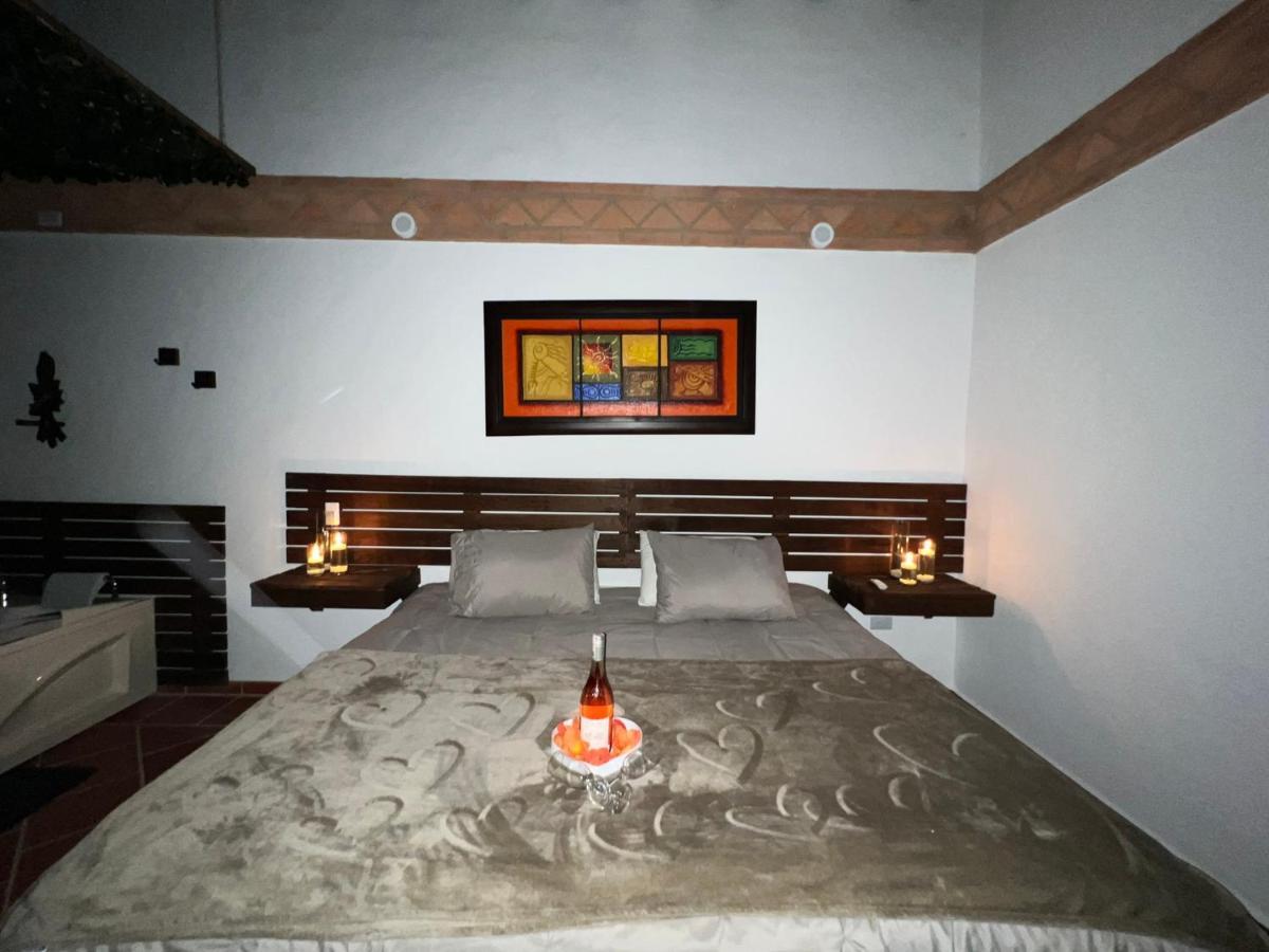 Hotel, Bungalows, Chalet Y Cabanas Aventura Park Villa De Leyva La Periquera Exteriör bild