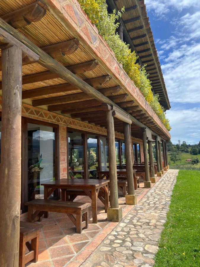 Hotel, Bungalows, Chalet Y Cabanas Aventura Park Villa De Leyva La Periquera Exteriör bild